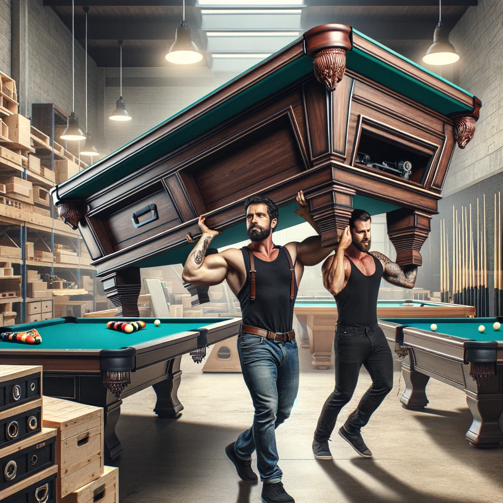 Pool Table Installation & Delivery Steepleton