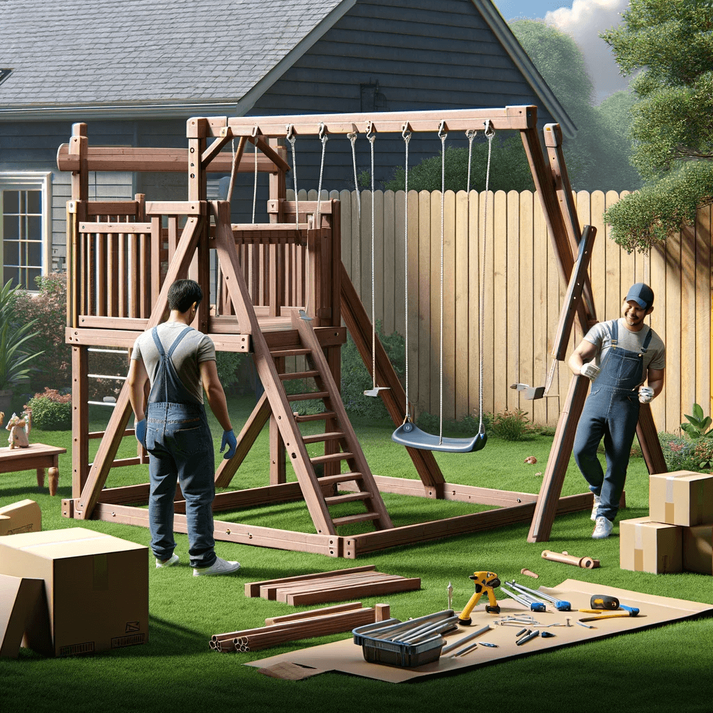 Swing Set Delivery & Assembly Steepleton