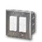 Dual Duplex Switch Wall Plate and Gang Box 20 Amp Per Pole