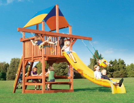 Playhouse 5 w/ Double Swing Arm