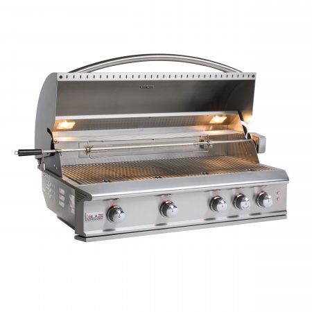 Blaze 26-Inch Built-In PROPANE GAS Outdoor Pizza Oven W/Rotisserie -  BLZ-26-PZOVN-LP