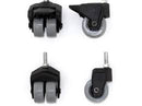 Caster Kit - (2 in / 51 mm) 2 locking 2 non-locking for all Wood Tables, Med & Sm Nests